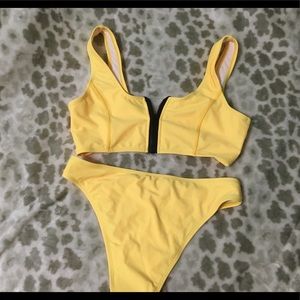 Zipper bikini